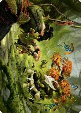 Commune with Spirits Art Card [Kamigawa: Neon Dynasty Art Series]