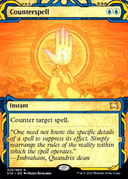 Counterspell (Etched Foil) [Strixhaven Mystical Archive]