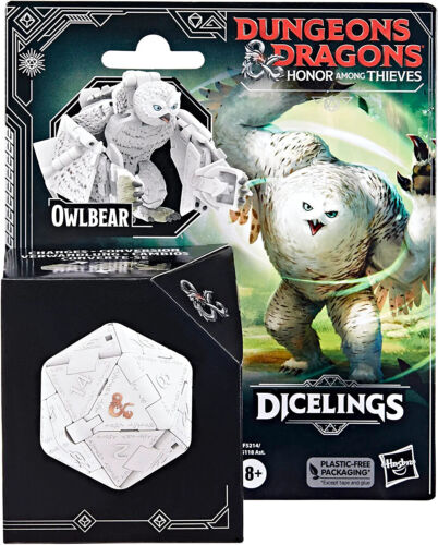 D&D: Dicelings: White Owlbear