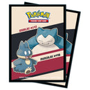Deck Protectors: Pokemon- Snorlax & Munchlax (65ct.)