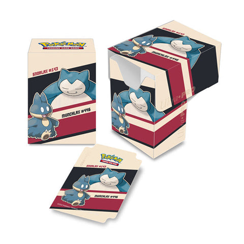 Deckbox: PRO 80+ Pokemon- Snorlax & Munchlax