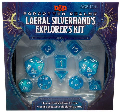 Dungeons & Dragons: Forgotten Realms - Laeral Silverhand's Explorer's Kit Dice Set