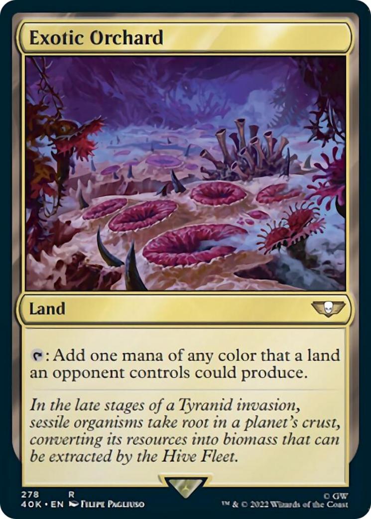 Exotic Orchard (Surge Foil) [Universes Beyond: Warhammer 40,000]