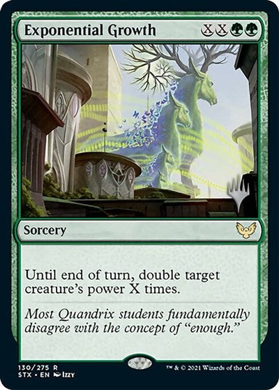Exponential Growth (Promo Pack) [Strixhaven: School of Mages Promos]