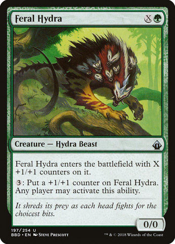 Feral Hydra [Battlebond]