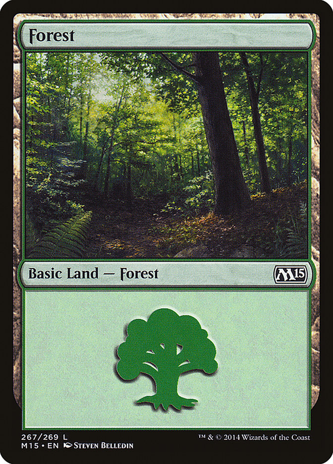 Forest (267) [Magic 2015]