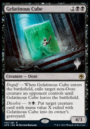 Gelatinous Cube (Promo Pack) [Dungeons & Dragons: Adventures in the Forgotten Realms Promos]