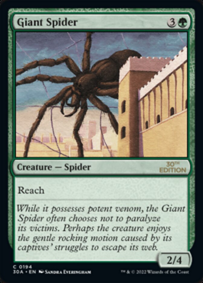Giant Spider [30th Anniversary Edition]
