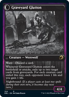 Graveyard Trespasser // Graveyard Glutton [Innistrad: Double Feature]