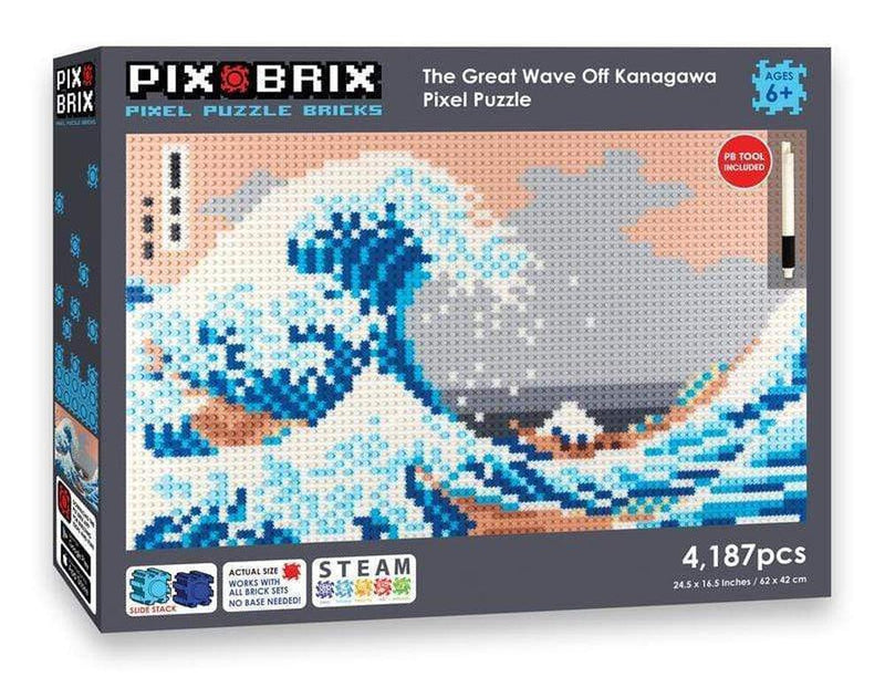 Great Wave Pixel Puzzle