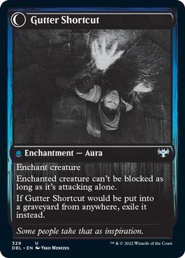 Gutter Skulker // Gutter Shortcut [Innistrad: Double Feature]