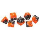 Halfsies Dice: All Hallow's Eve 7 Dice Set