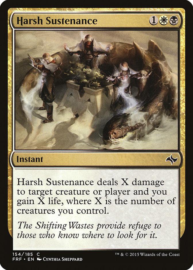Harsh Sustenance [Fate Reforged]
