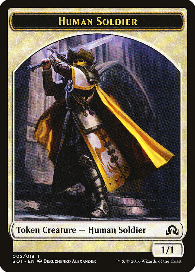 Human Soldier [Shadows over Innistrad Tokens]