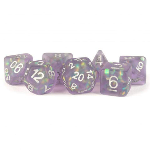 Icy Opal 7 Dice set