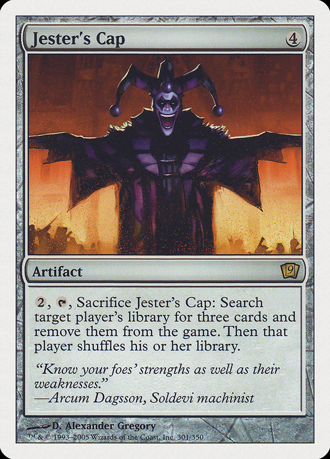 Jester's Cap (9th Edition) [Oversize Cards]