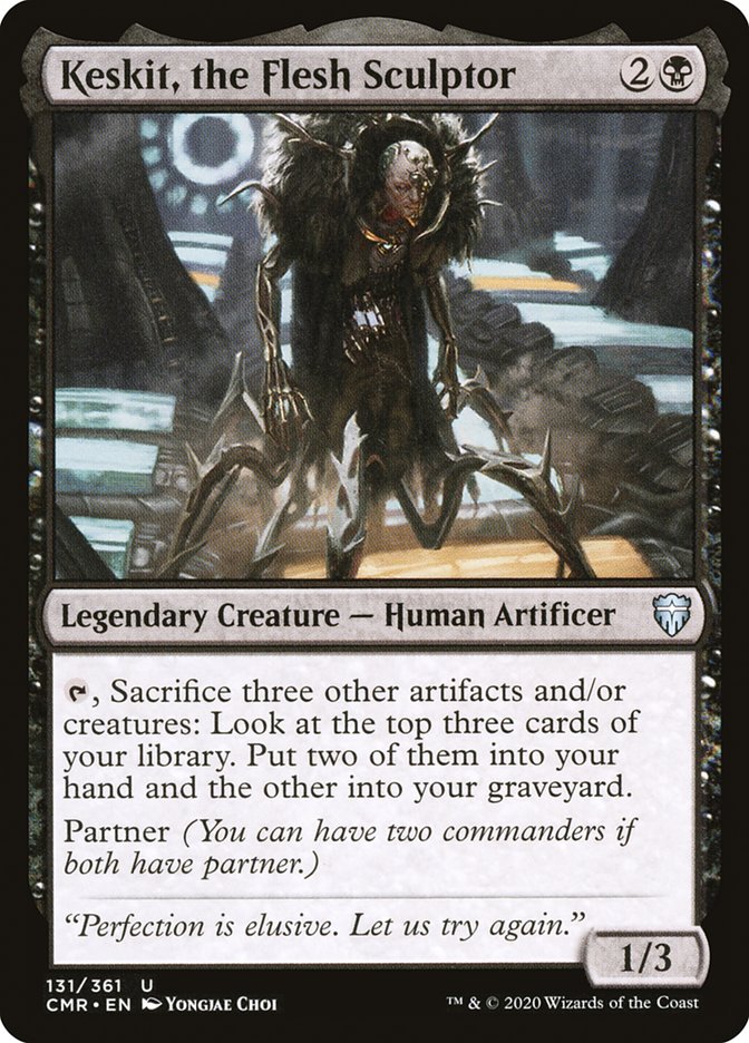 Keskit, the Flesh Sculptor [Commander Legends]
