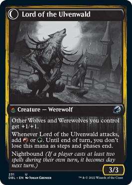 Kessig Naturalist // Lord of the Ulvenwald [Innistrad: Double Feature]