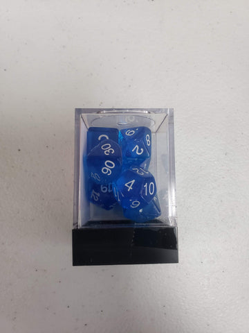 Koplow Polyhedral Transparent Dice Set