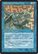 Labyrinth Minotaur (Zeki Flavor Text) [Homelands]
