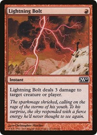 Lightning Bolt (M10) (Oversized) [Oversize Cards]