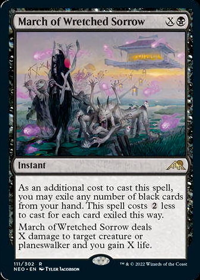 March of Wretched Sorrow [Kamigawa: Neon Dynasty]
