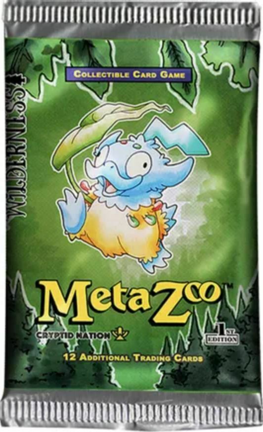 MetaZoo TCG: Wilderness 1st Edition Booster Pack MetaZoo TCG: Wilderness 1st Edition Booster Pack
