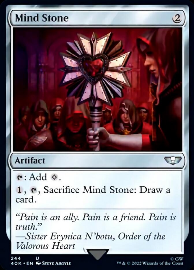 Mind Stone (244) (Surge Foil) [Universes Beyond: Warhammer 40,000]