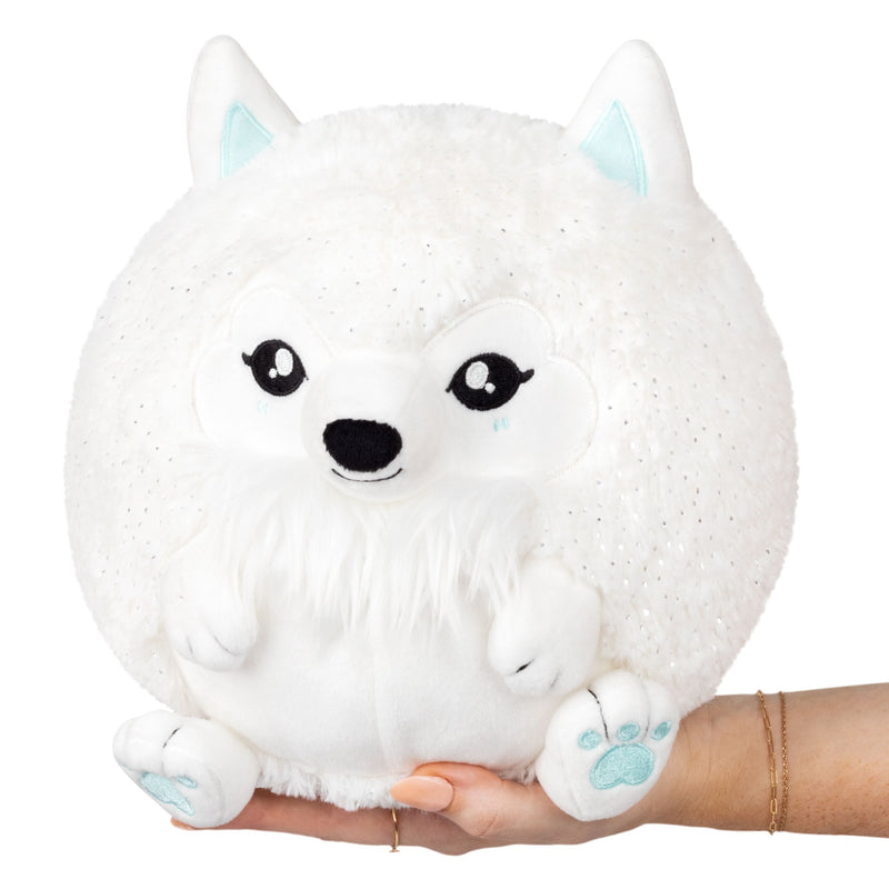 Mini Squishable Snow Wolf, BOGO