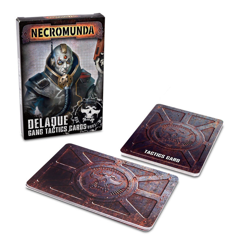 Necromunda Delaque: Gang Tactics Cards