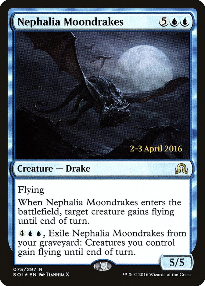 Nephalia Moondrakes [Shadows over Innistrad Prerelease Promos]