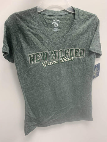 New Milford High School Women's Snowdye T-shirt