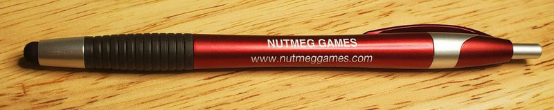 Nutmeg Games Black Ink Pen