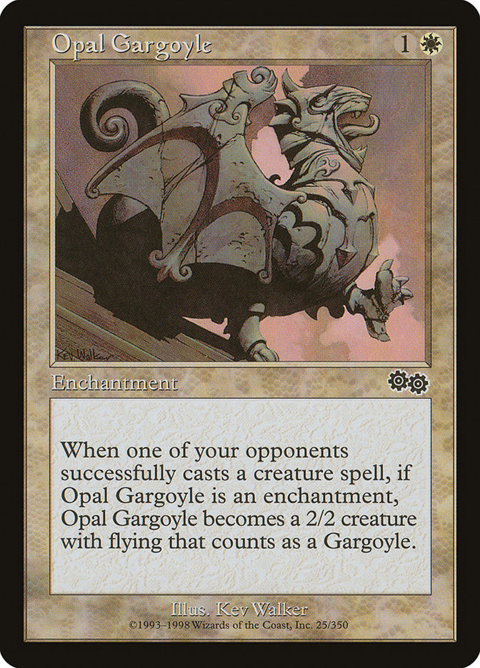 Opal Gargoyle [Urza's Saga]