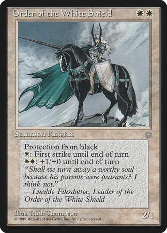 Order of the White Shield [Ice Age]