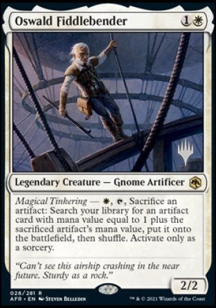Oswald Fiddlebender (Promo Pack) [Dungeons & Dragons: Adventures in the Forgotten Realms Promos]