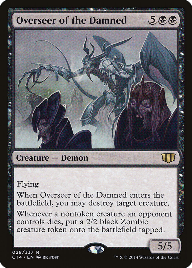 Overseer of the Damned [Commander 2014]