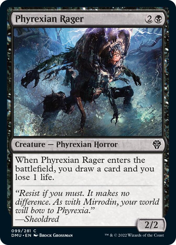 Phyrexian Rager [Dominaria United]