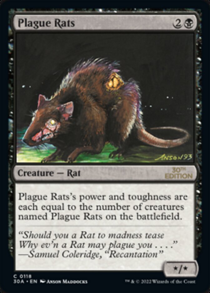 Plague Rats [30th Anniversary Edition]