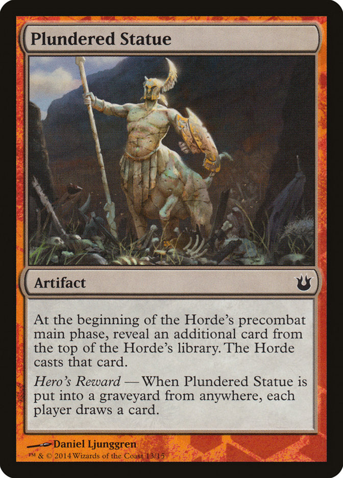 Plundered Statue [Born of the Gods Battle the Horde]