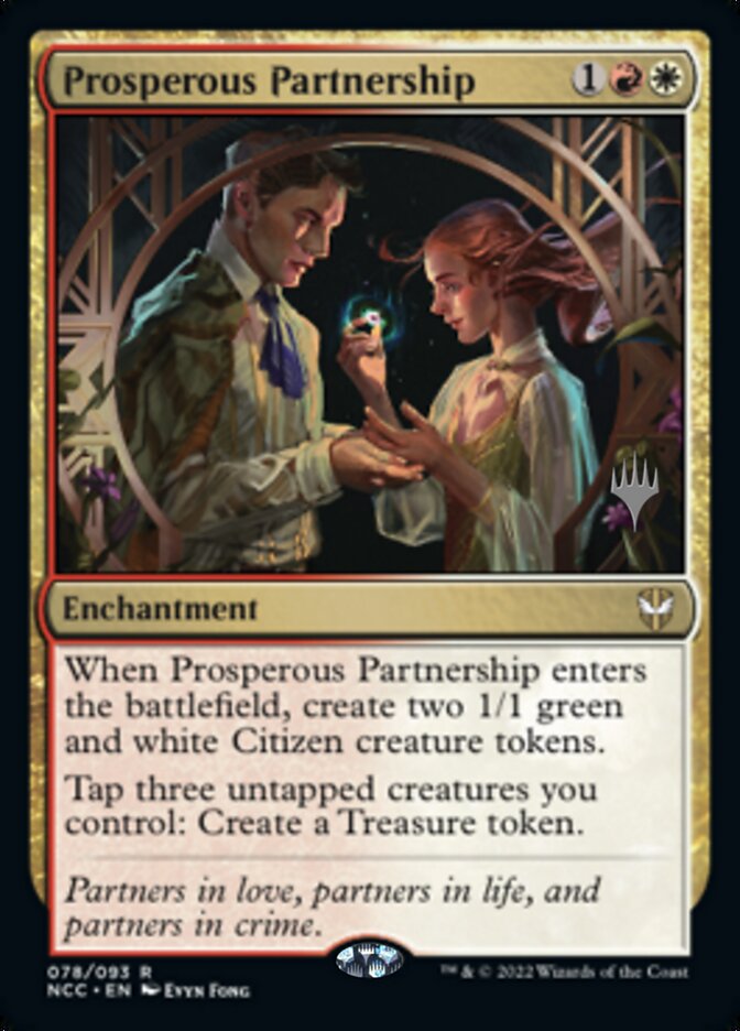 Prosperous Partnership (Promo Pack) [Streets of New Capenna Commander Promos]