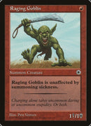 Raging Goblin (With Flavor Text) [Portal]