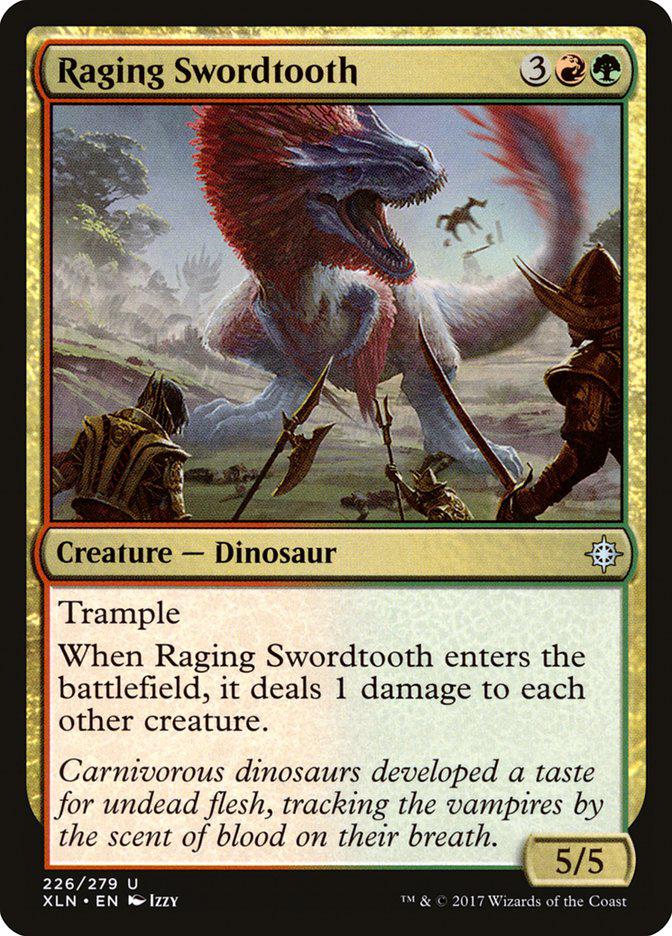 Raging Swordtooth [Ixalan]