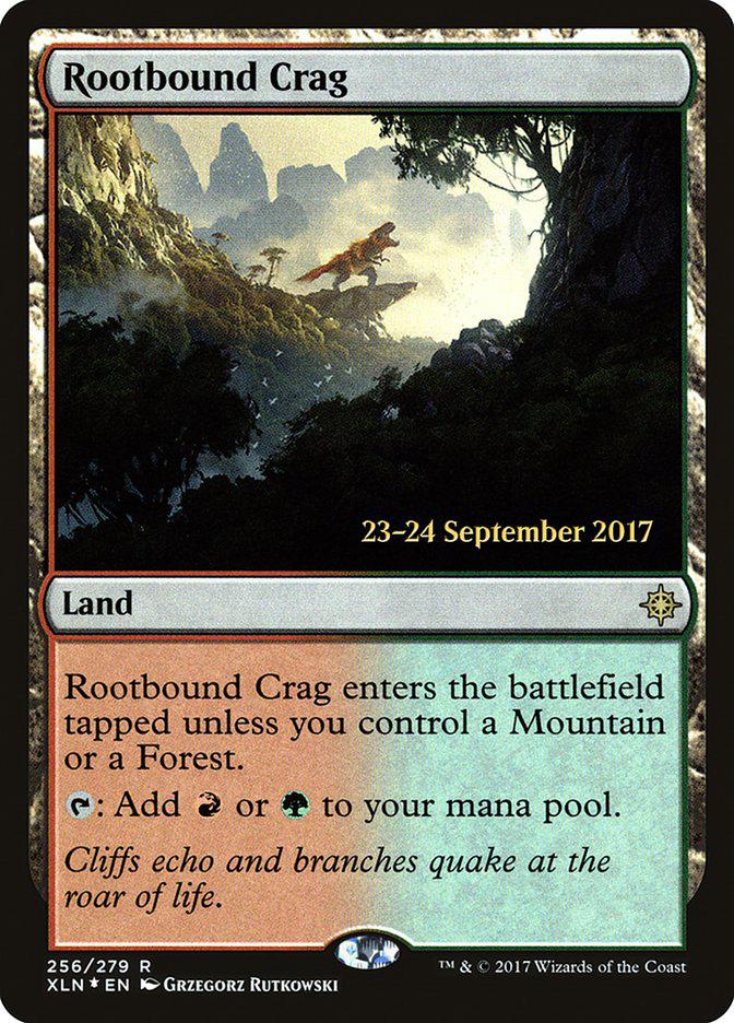 Rootbound Crag [Ixalan Prerelease Promos]
