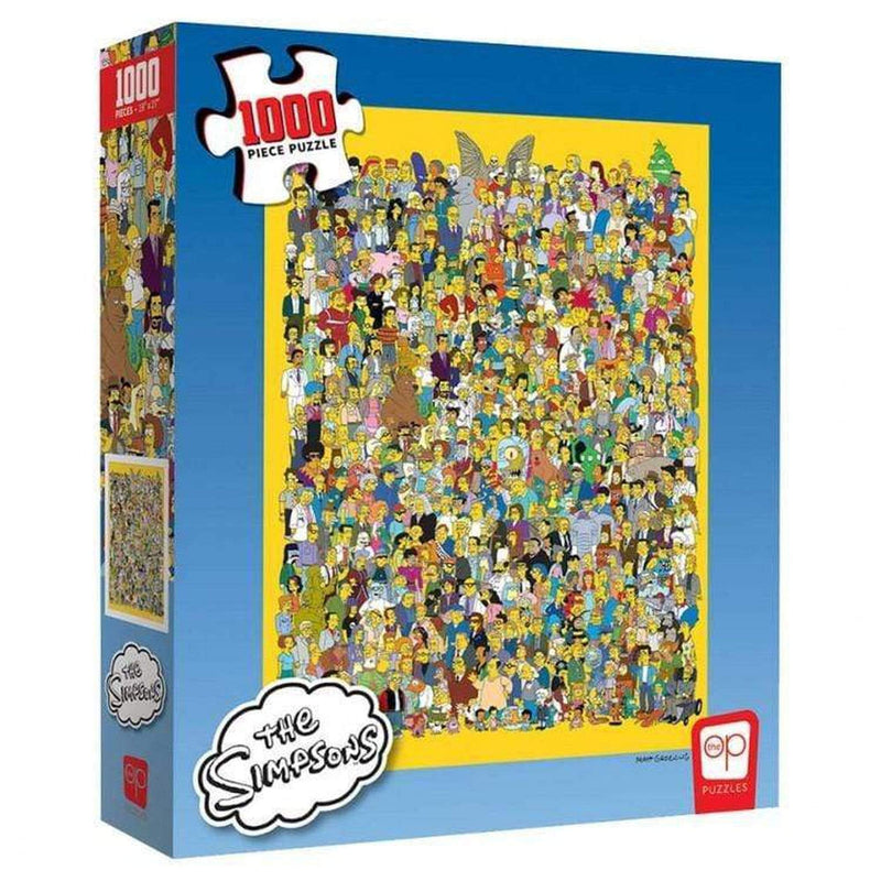 Simpsons Cast Thousands Puzzle