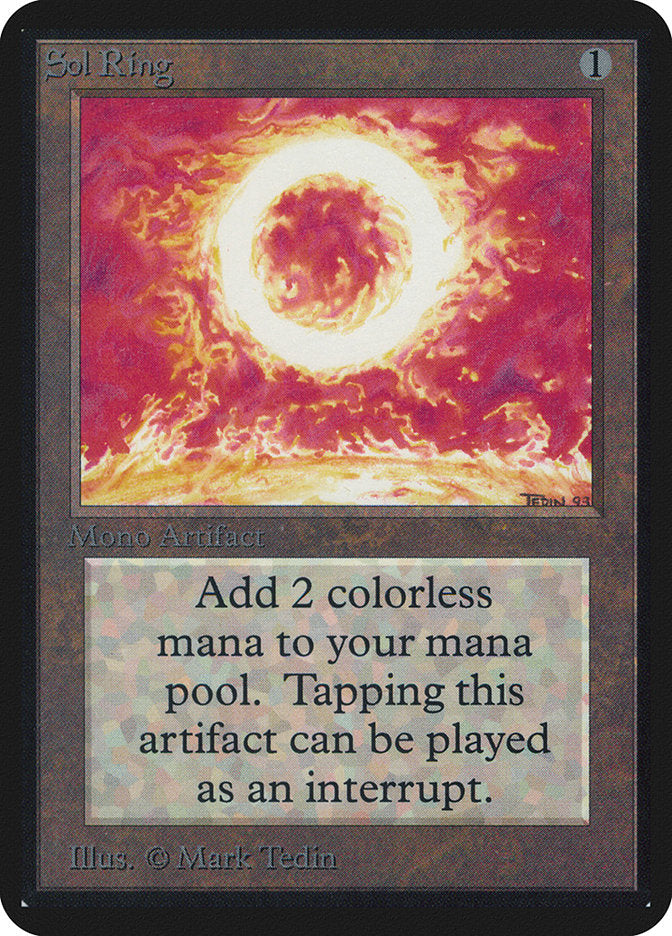 Sol Ring [Limited Edition Alpha]