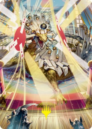 Spirit-Sister's Call Art Card (Gold-Stamped Signature) [Kamigawa: Neon Dynasty Art Series]