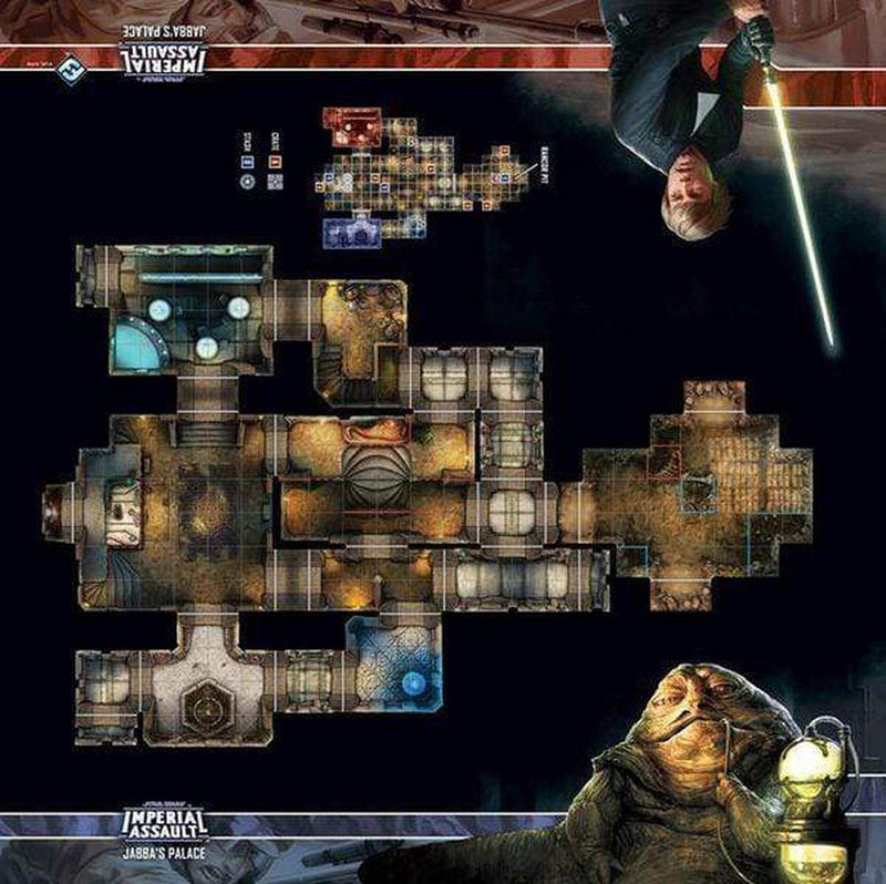 Star Wars: Imperial Assault – Jabba's Palace Skirmish Map