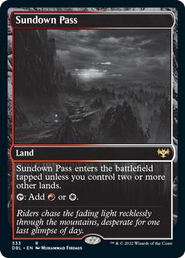 Sundown Pass [Innistrad: Double Feature]