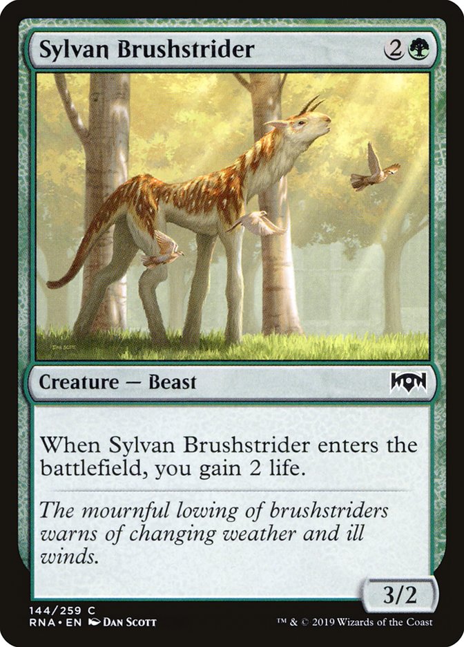 Sylvan Brushstrider [Ravnica Allegiance]